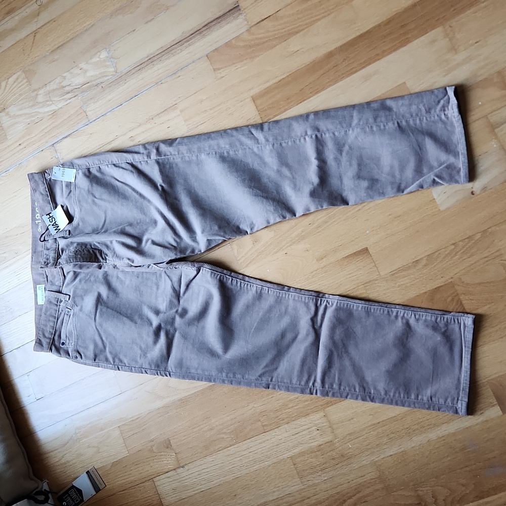 GAP Grey Straight Leg Pants